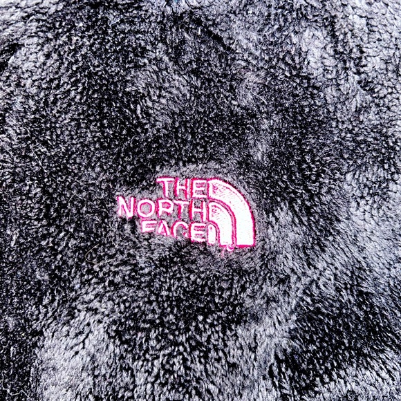 Youth XXS (5) Black Fleece North Face zip up jacket - Picture 2 of 5